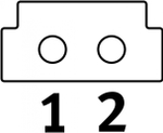 NEBV-HSG2-KN-0.5-N-LE2 Штекерная розетка с кабелем