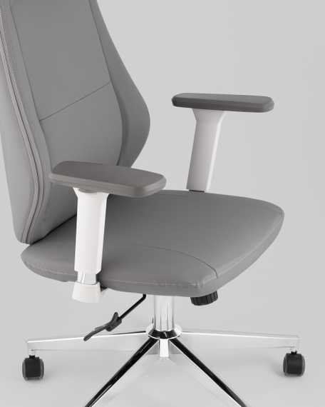 Кресло руководителя TopChairs Trophey серый