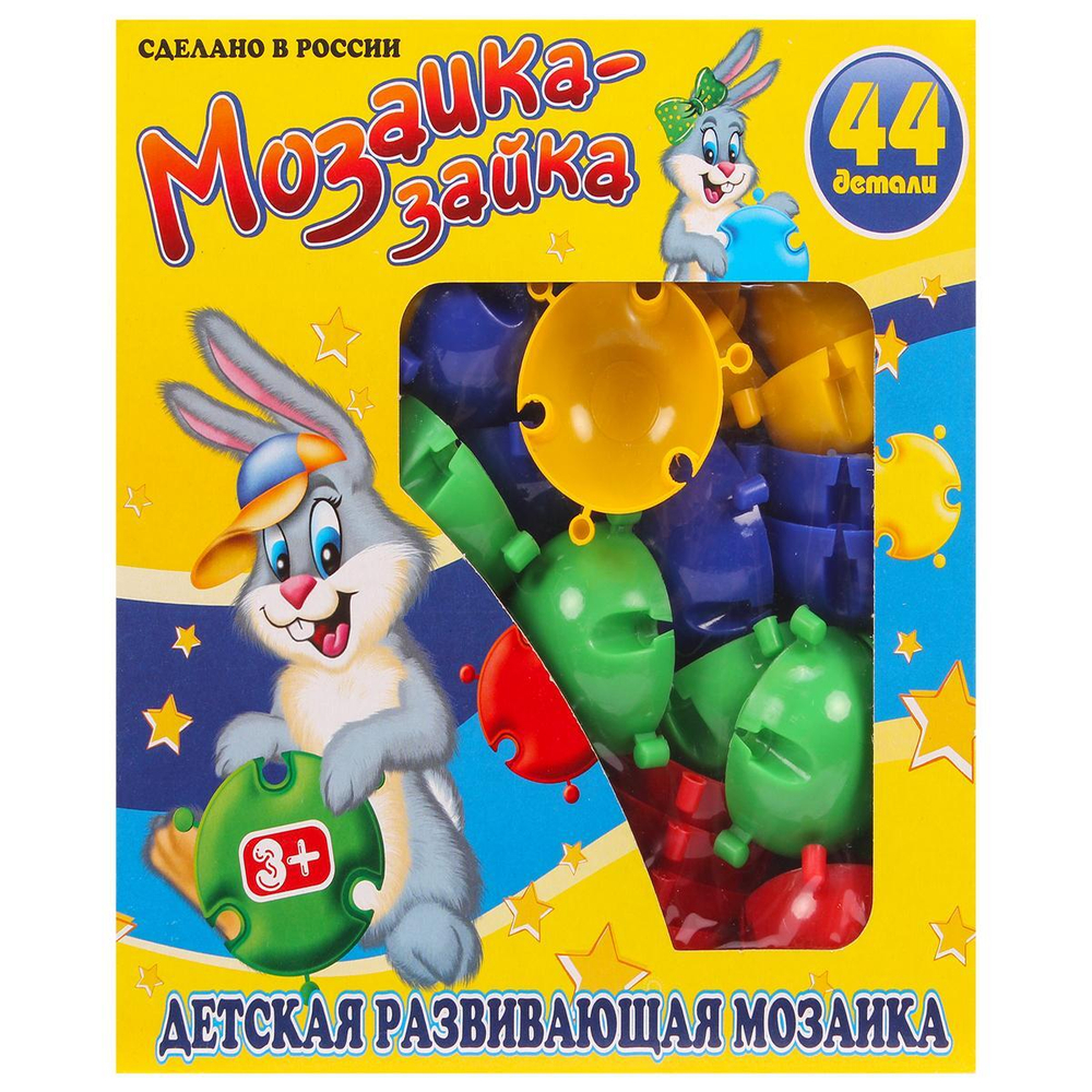 Мозаика-зайка 44 дет. (Новокузнецк)