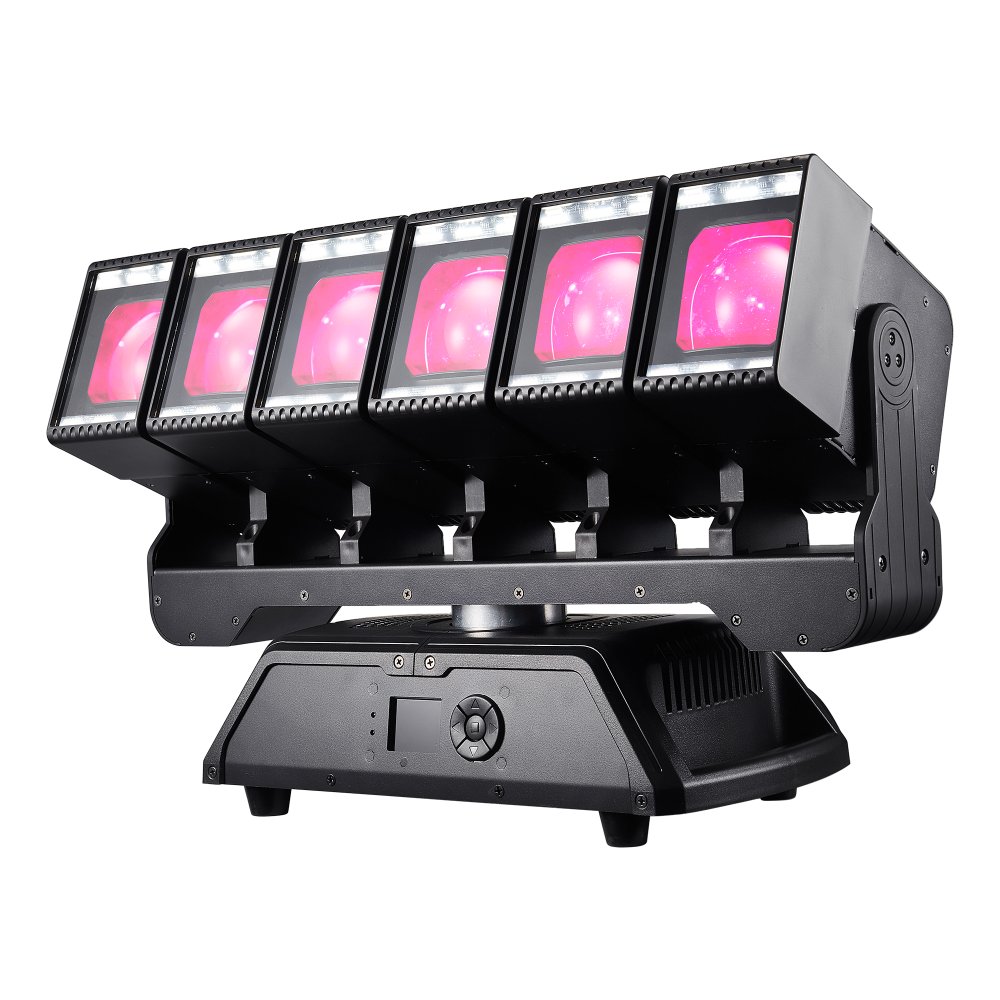 PL-L660M — LED Moving Bar 6×60 Вт RGBW