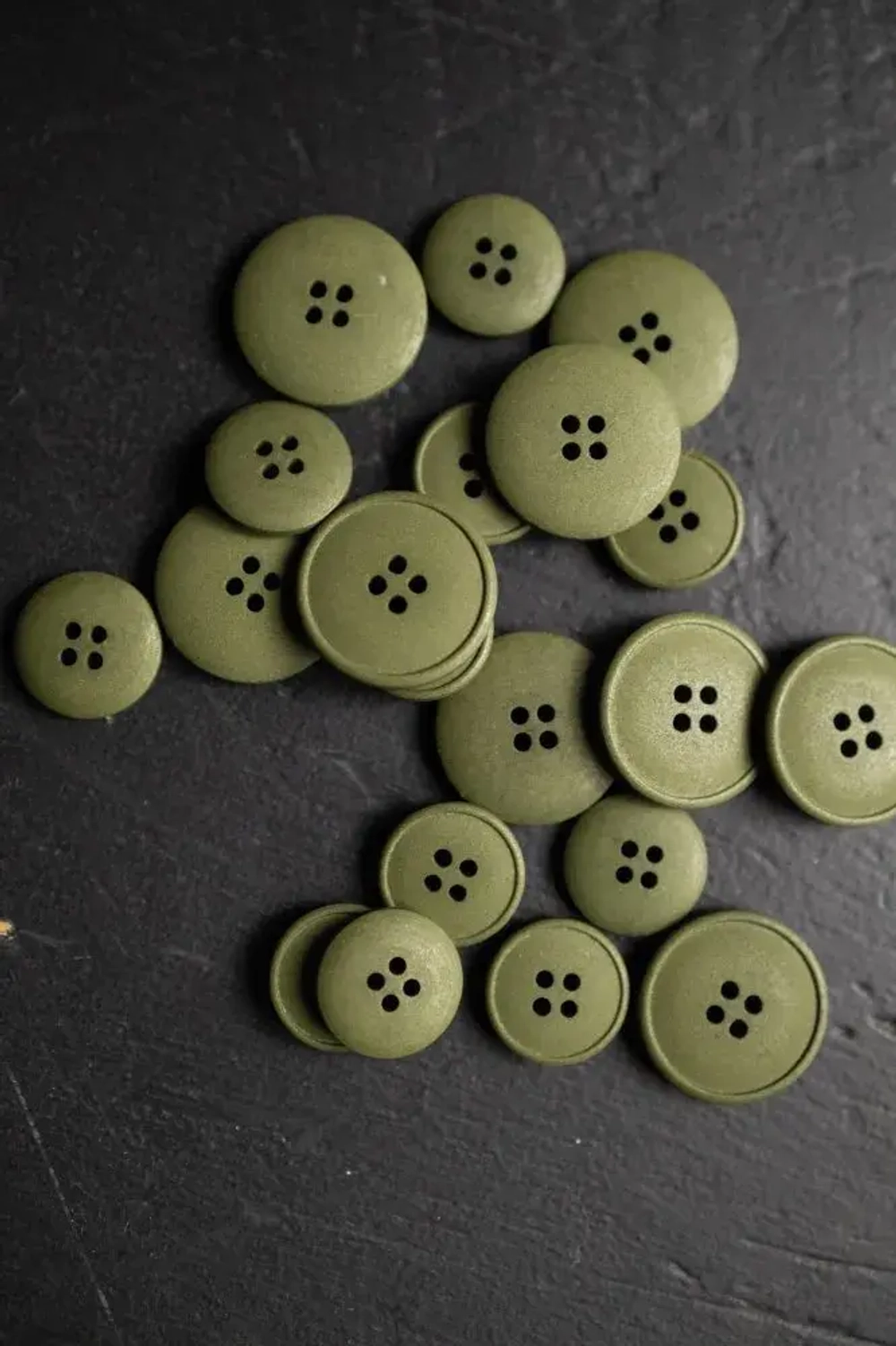 пуговицы HEMP Mid Green 20 мм