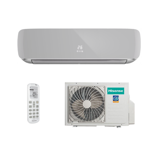 Сплит-система Hisense SILVER CRYSTAL SUPER DC Inverter Wi-Fi AS-10UW4RVETG01(S) (комплект)