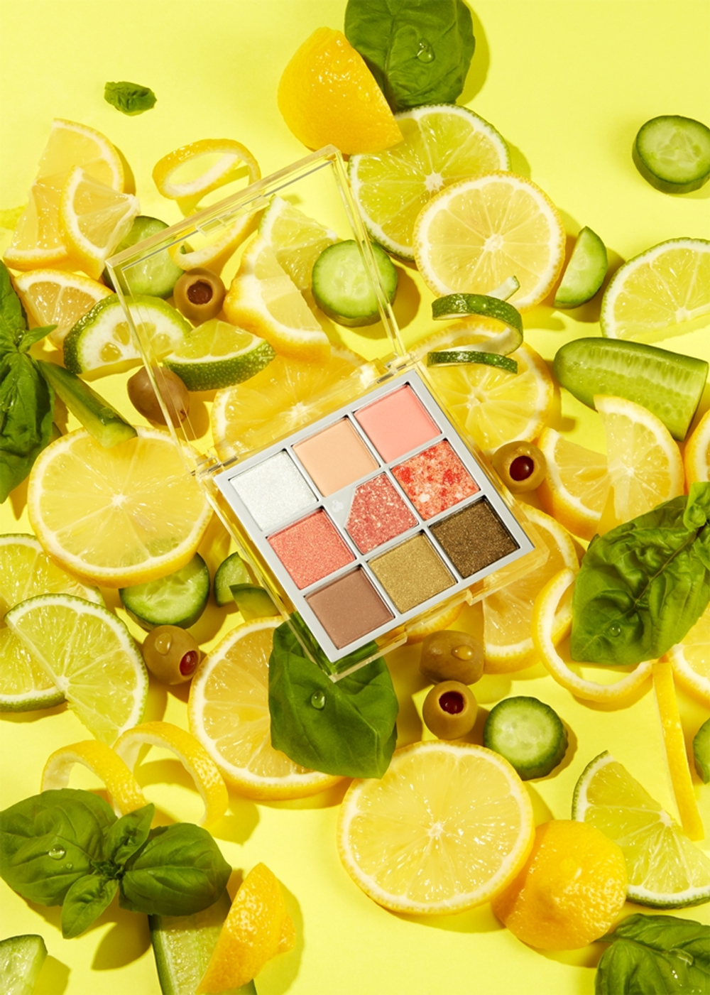 Unleashia Glitterpedia Eye Palette - Тушь для ресниц оттенок No.6 All of Citrus, 6 g