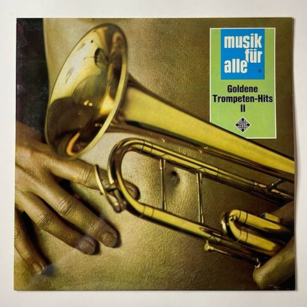 Винтажная виниловая пластинка LP Teddy Reynolds Goldene Trompeten Hits Nr. 2 (Germany 1975)