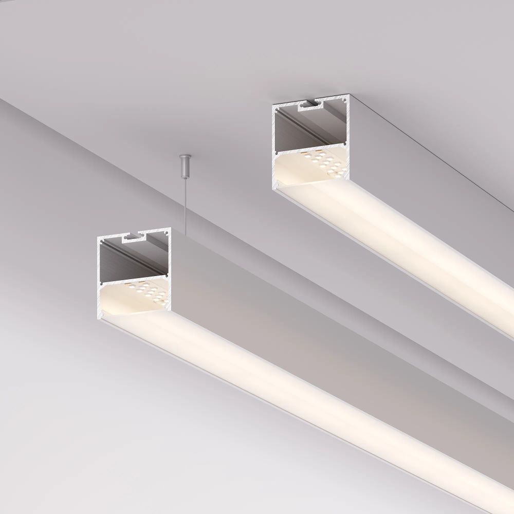 Профиль SL-LINE-5050-2000 WHITE (BY) (Arlight, Алюминий) 062804