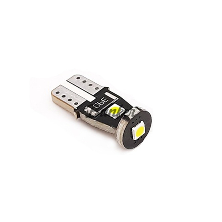 Светодиодные автомобильные LED лампы TaKiMi 3SMD T10 (W5W),Белый,Не полярная,12V