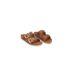 Кожаные шлепанцы arizona big buckle Birkenstock - коричневый(1011073)