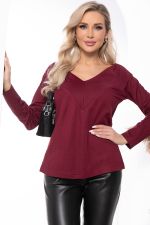 Джемпер "Адель" (винный) Б7812 LT Collection