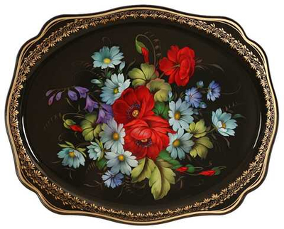 若斯托沃彩绘托盘 A27D29092538