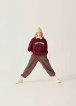 Толстовка Called a Garment College вишневая