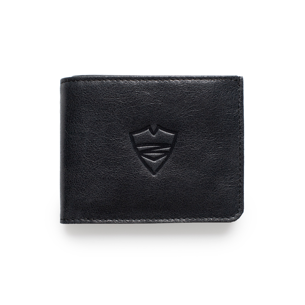 Кошелек Питерский Щит Лопата Черный