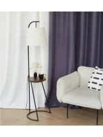 Торшер напольный с абажуром в гостиную современный