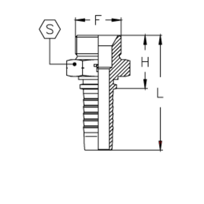 Фитинг DN 10 DKM (Ш) 14x1.5
