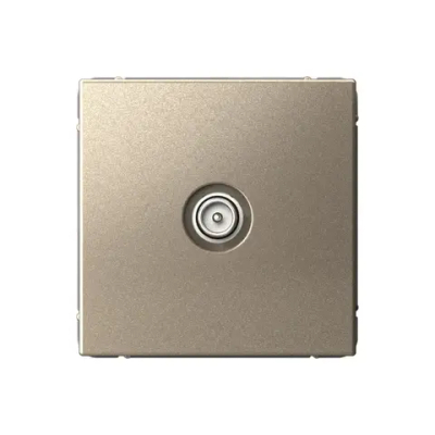 ARTGALLERY TV РОЗЕТКА оконечная 1DB, механизм, ШАМПАНЬ