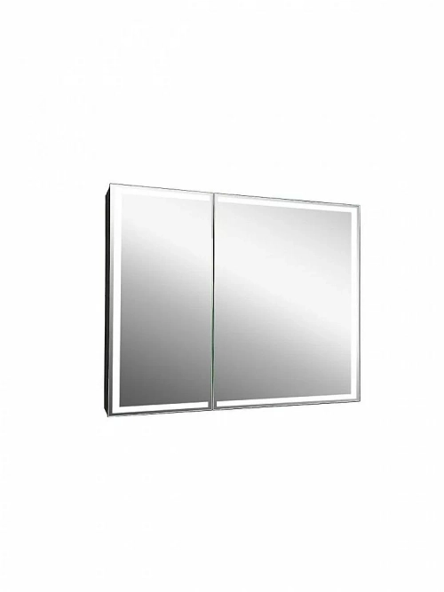 Зеркальный шкаф с подсветкой Art&Max TECHNO AM-Tec-1000-800-2D-F-Nero