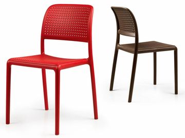 Стул Bora Bistrot пластиковый красный Nardi Италия