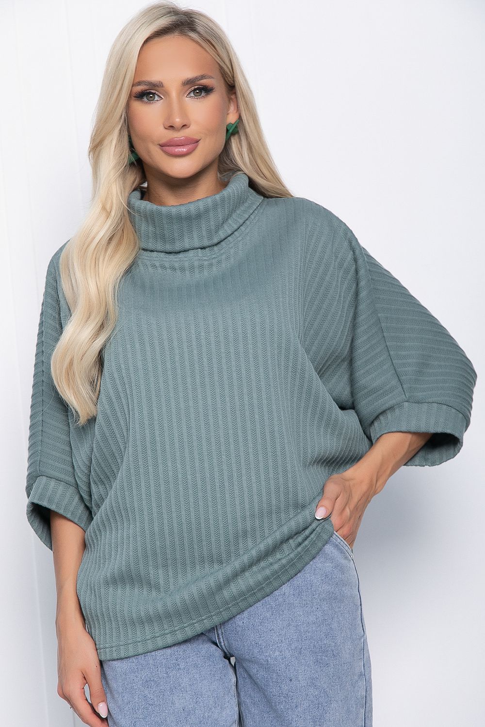 Блуза Барбара (мятная) Б10989 LT Collection