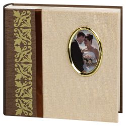 Фотоальбом Image Art IA-BBM46200 серия 117 свадебный с кармашками книжный переплёт 10х15 50 листов 200 фото | Image Art