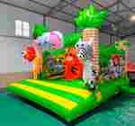 Коммерческий надувной батут «Чудо-сафари 2» 3,5*3,5*2,4 м