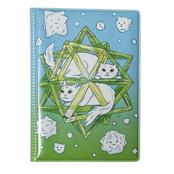 Обложка для паспорта "Котаэдр"