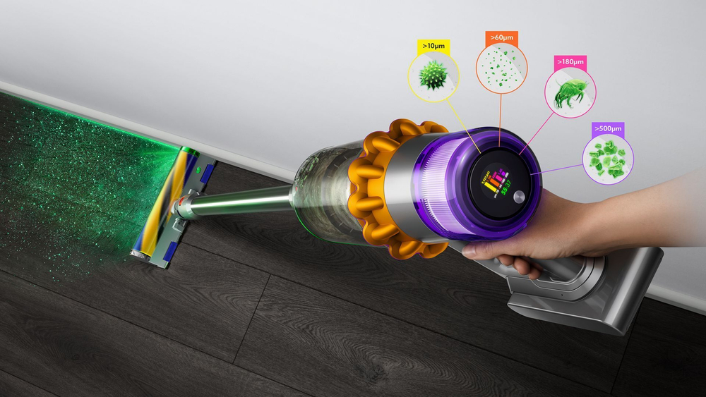 Беспроводной вертикальный пылесос Dyson V15 Detect Total Clean