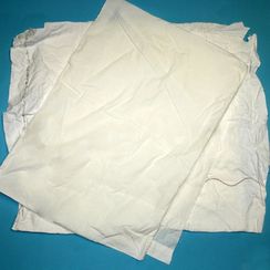 Ветошь простыни, белые, 70*80см