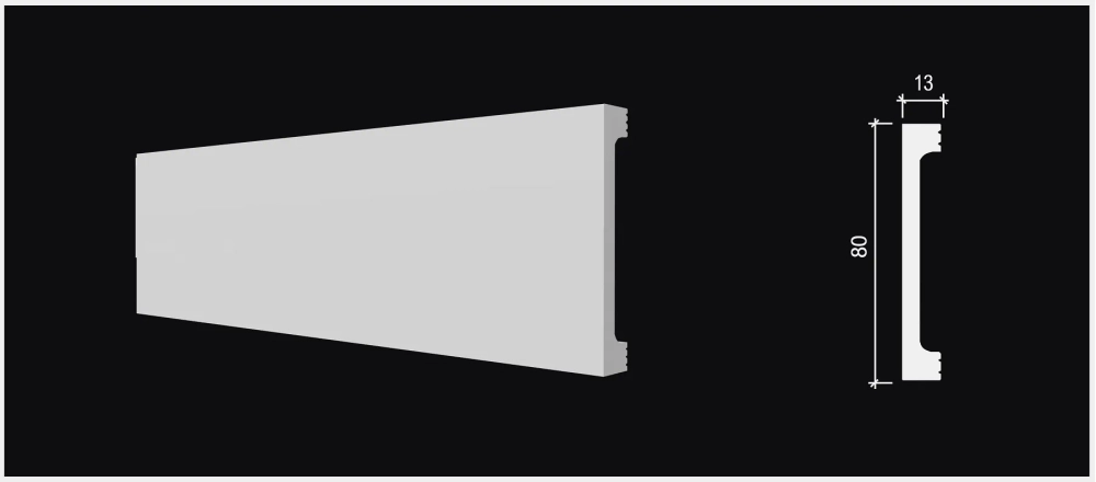 Комплектующий элемент DD708/U2 для плинтуса - внешний угол