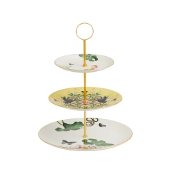 Wedgwood Трехъярусный поднос для демонстрации Wonderlust Waterlily