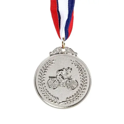 Медаль «Велоспорт» - 2 место (6,5см)