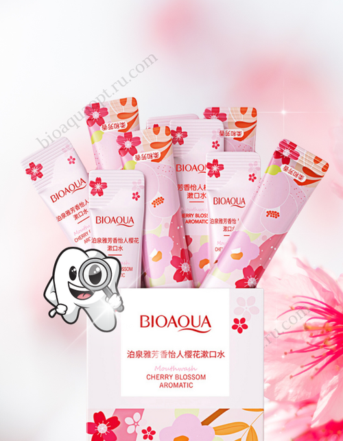 Ополаскиватель для полости рта Вишня, саше 10 мл.