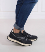 Кожаные кроссовки jonah_runn_ltmp BOSS BLACK - темно-синий(50493231)