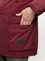 Куртка-Парка Варгградъ мужская бордо "Русколань"