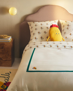 Пододеяльник Zara Home, хлопок 100%, однотонный, 2628/088