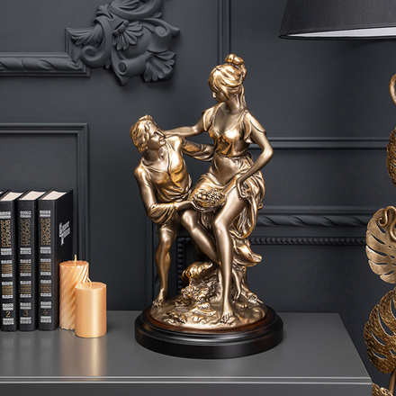 Скульптура Венок и фрукты Бронза