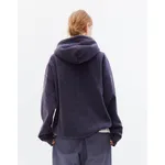 Худи БИЧ вареный Zip Слива ретро-синий