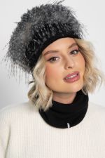 Комплект шапка и снуд (черная) ШС35-23М LT Collection