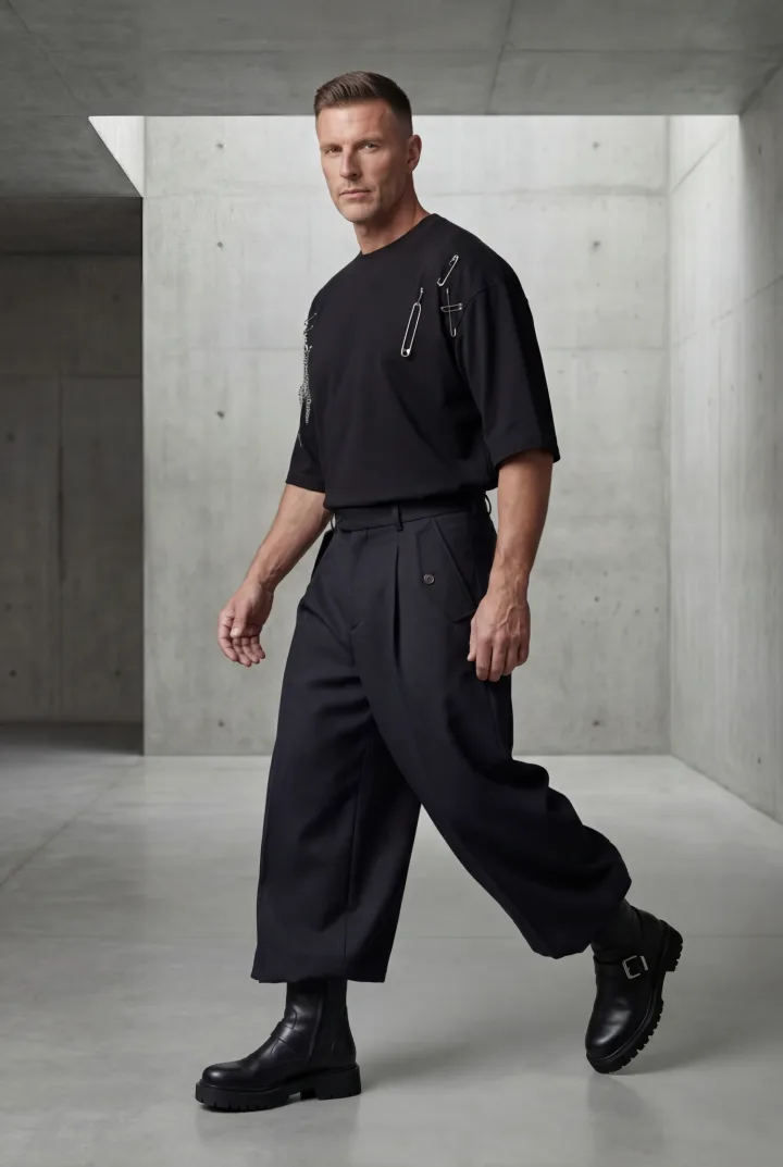 Футболка с цепочками «RINGI»