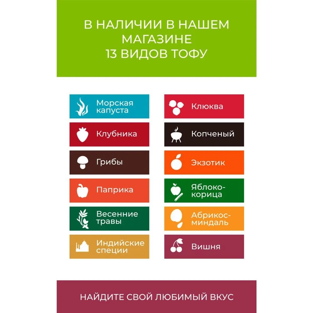 Тофу, Вишня