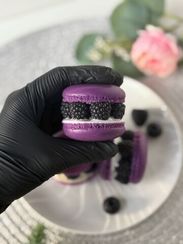 Böyürtkənli makaron