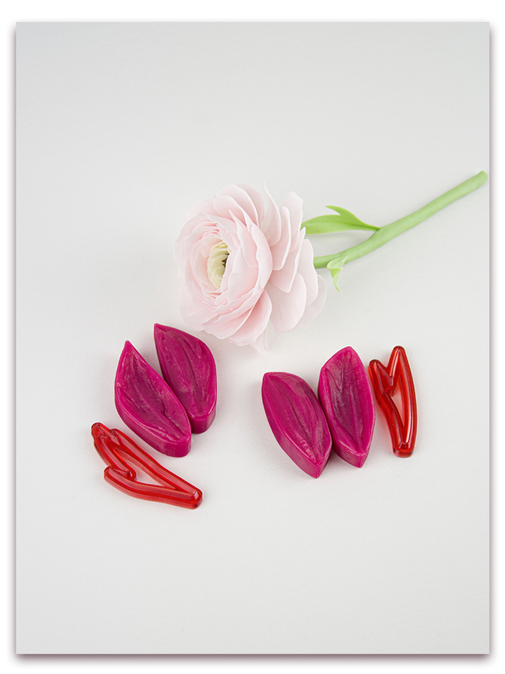 Мини листья ранункулюса