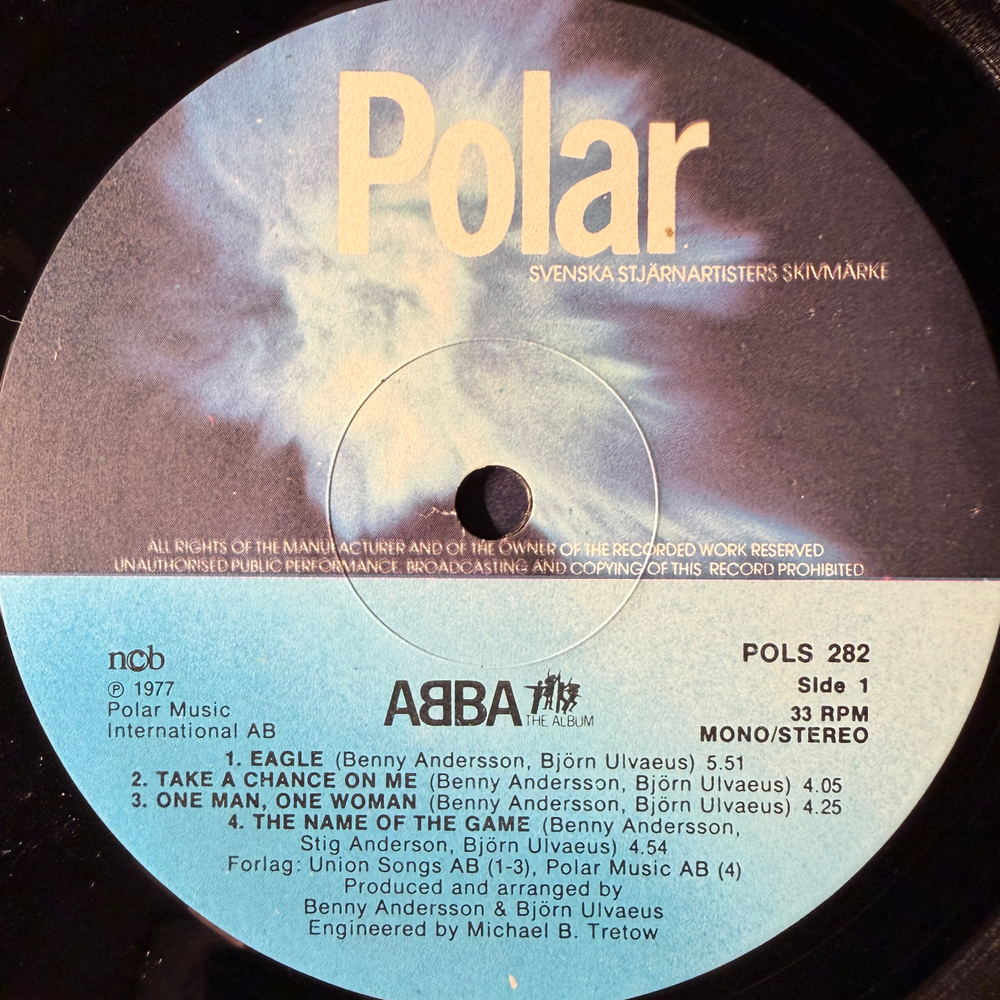 ABBA - The Album (Швеция 1977г.)