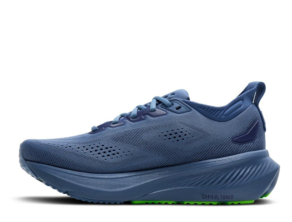 Кроссовки для бега мужские Brooks Glycerin 23 M тёмно-синие-лаймовые