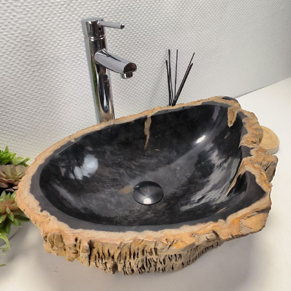 Раковина из окаменелого дерева Fossil Basin OD-02134 (55*39*15 см)