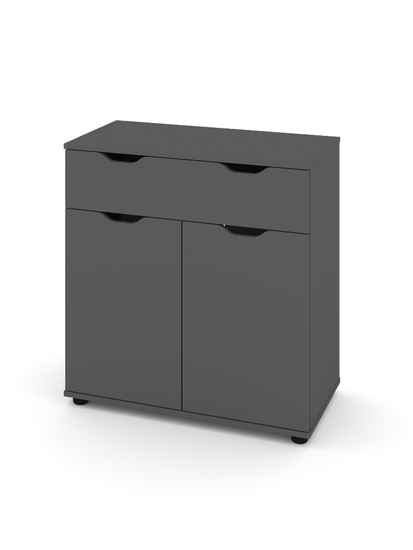 Комод ГРАНД-ЛАВОРО-4 /800*830*400/ дуб сонома / белый