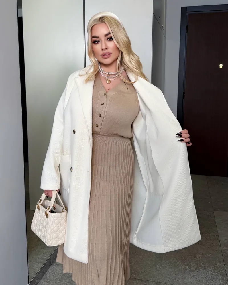 Пальто УК-905-2 Фабрика Моды