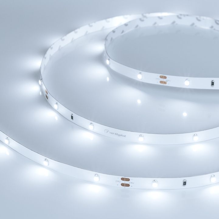 Светодиодная лента Arlight 2,9W/m 30LED/m 3528SMD холодный белый 5M 019916