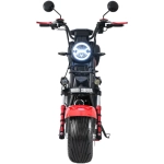 Электроскутер CityCoco White Siberia PRO CITY EDITION 2500W Красный