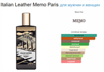 Memo Italian Leather 75 мл(duty free парфюмерия)
