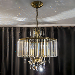 Citilux Инга CL335163 Люстра подвесная хрустальная Бронза