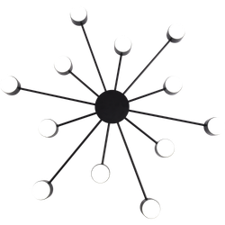 Люстра Rivoli Leona 3184-312 12хGX53 15 Вт модерн | Модерн